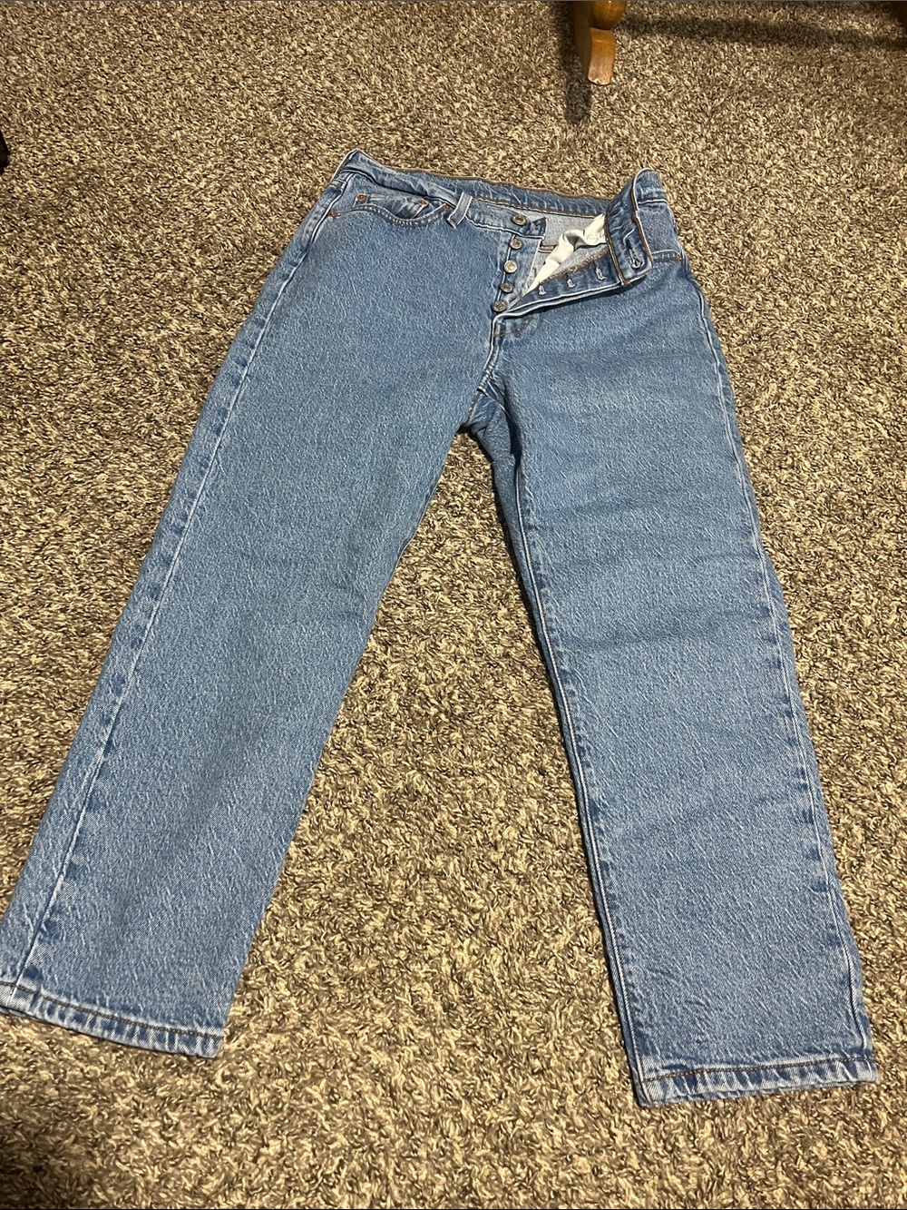 Levi's Light Blue Women's Ankle Crop Jeans